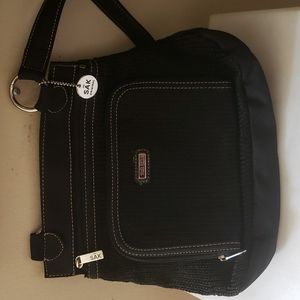 Black Sac Crossbody  Purse